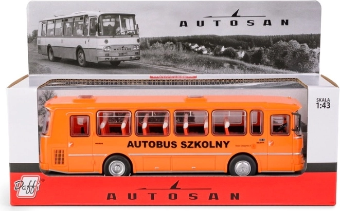Modello da collezione dell'autobus Autosan H9-20 versione scolastica