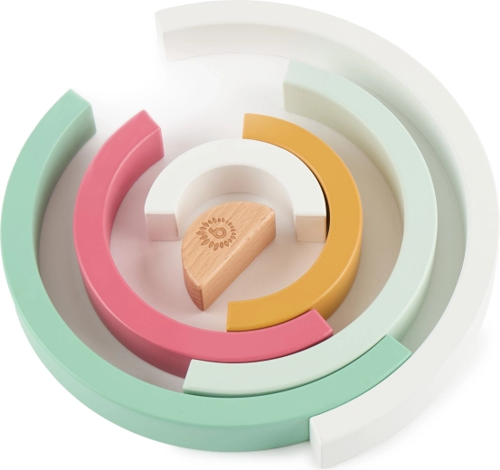 Arcobaleno pieghevole in legno Bieco Berry