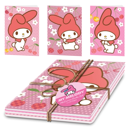 Set di quaderni My Melody A5 (3 pz)