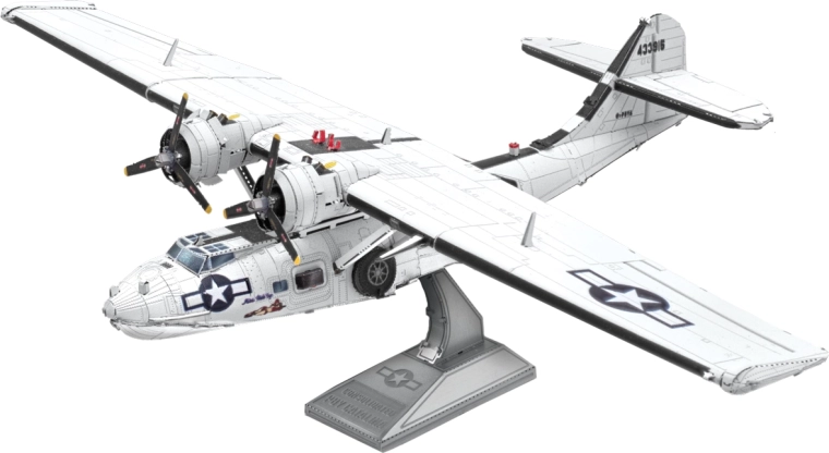 METAL EARTH puzzle 3D Idroscivolante Consolidated PBY Catalina
