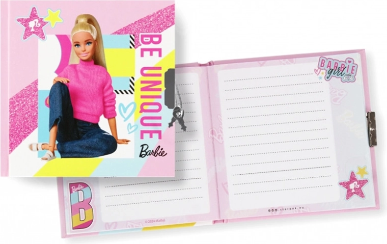 Diario Barbie con lucchetto - 1 pezzo