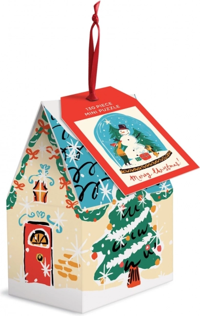 Puzzle invernale Galison da 130 pezzi con fiocco di neve