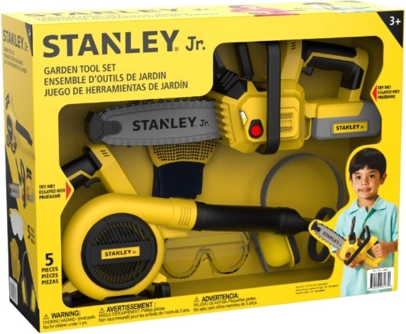 Stanley set per bambini con soffiatore e motosega