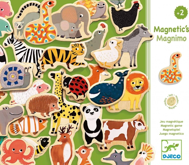 Animaletti magnetici dello zoo DJECO