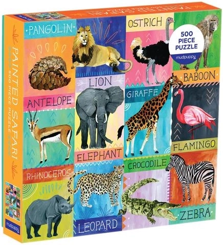 Puzzle Safari collage - 500 pezzi