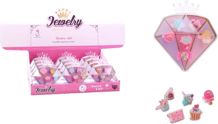 Set Plejo di anellini per bambine