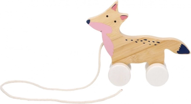 Volpe di bambù con cordicella