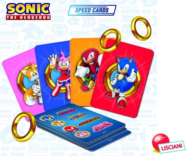 Lisciani Sonic Speed gioco di carte