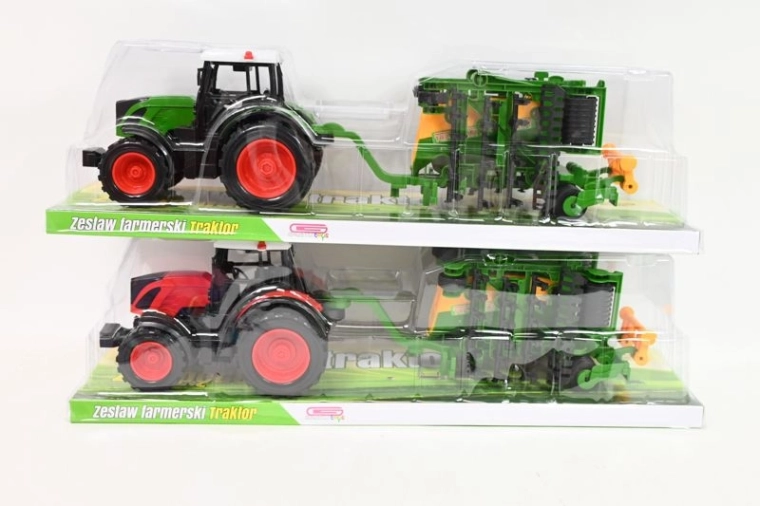 Trattore per bambini con macchina agricola