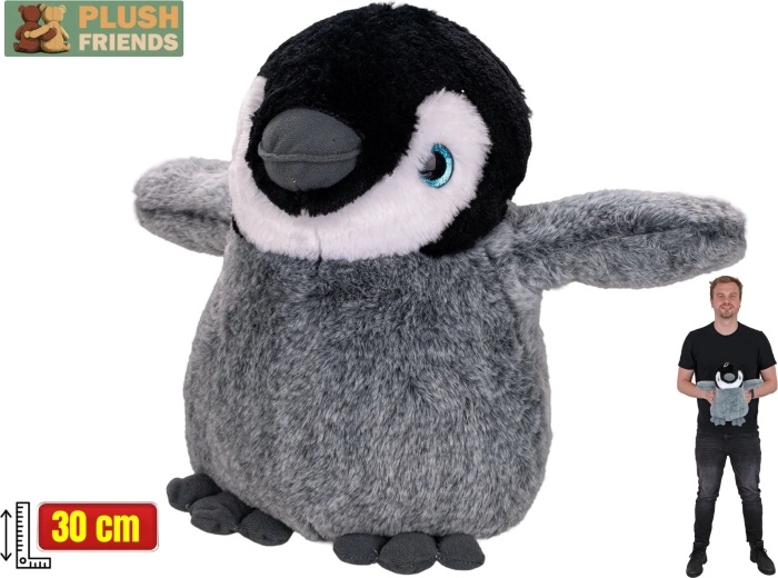 Plush Friends peluche pinguino 30 cm