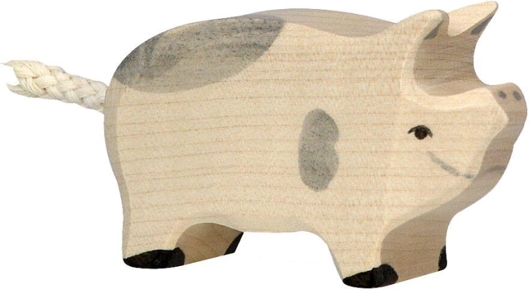 Holztiger maialino maculato - 1 pezzo