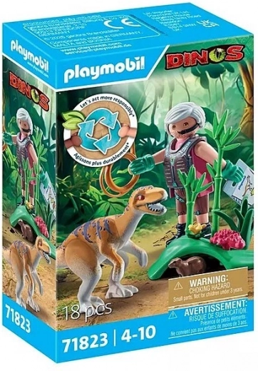 Playmobil Dinos Velociraptor – set di gioco per bambini