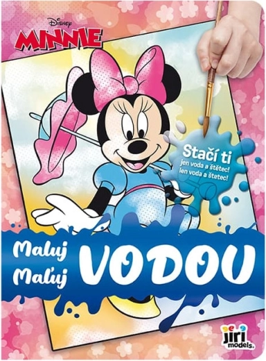Dipingi con l’acqua Minnie – magici album da colorare