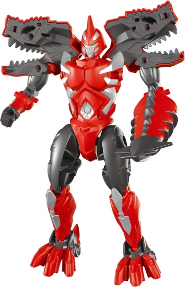 Robot dinosauro pieghevole rosso