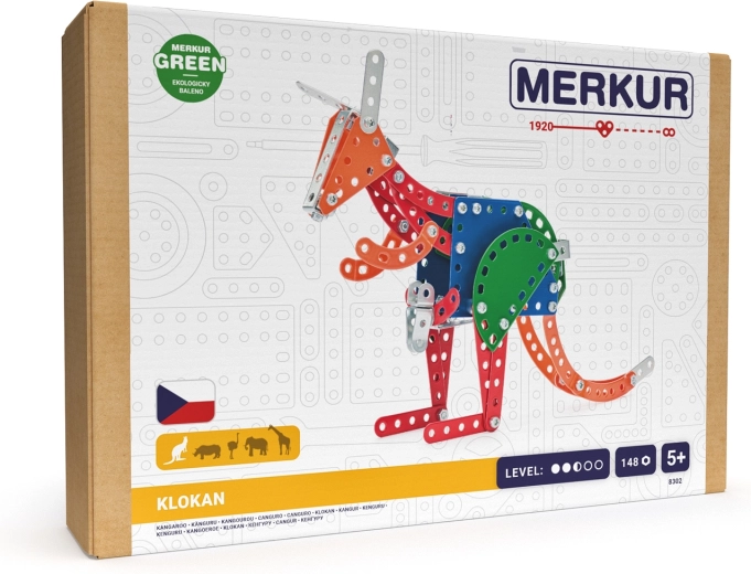 Merkur zoo canguro, 148 pezzi