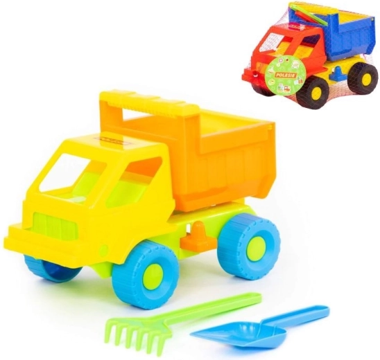 Set per sabbia Auto Kazimír con paletta e rastrelli