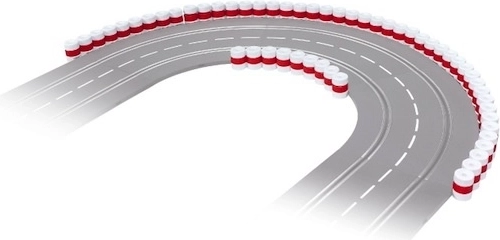 Barriera protettiva per piste slot 1:32 (24 pz)