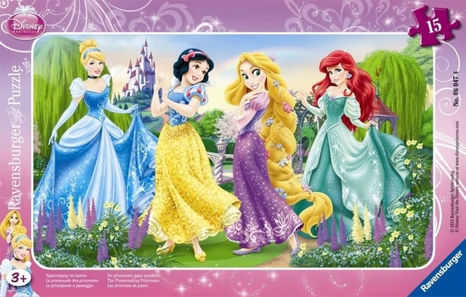 RAVENSBURGER Puzzle Disney Principesse 15 pezzi
