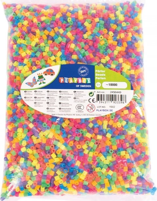 Playbox perline fondibili neon 10000 pezzi