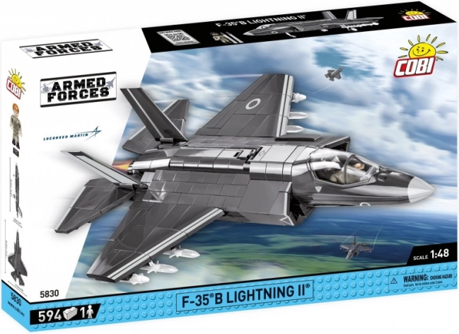 Modello del caccia F-35B Lightning II da mattoncini