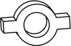 Jamara mozzo ruota per veicolo per bambini (set da 4 pz)