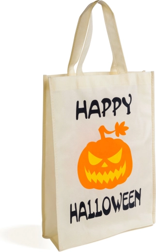 Borsa regalo di Halloween con zucca Happy Halloween 30 × 40 cm