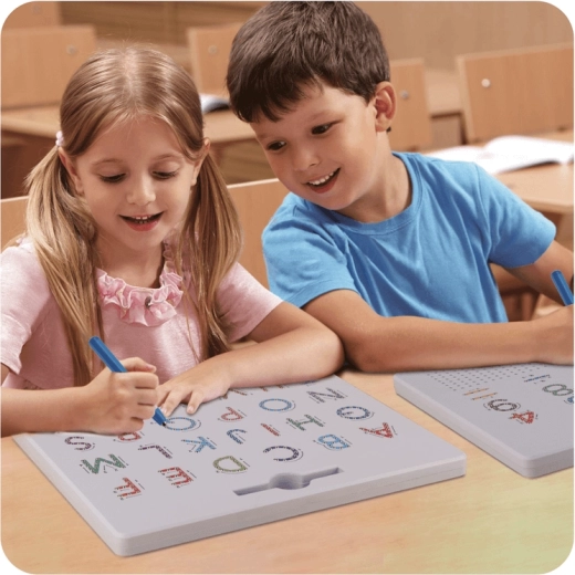 Lavagna magnetica bifacciale MagPad – Lettere e Numeri