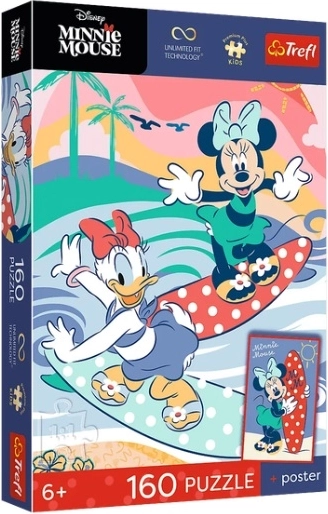 Puzzle per bambini UFT Premium Plus Kids "Piękna myszka" (Bella topolina) 160 pezzi - 1 pezzo