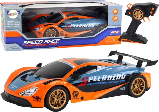 Grande auto sportiva RC 1:10 arancione