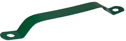 Collare plastificato per palo 38 mm, verde