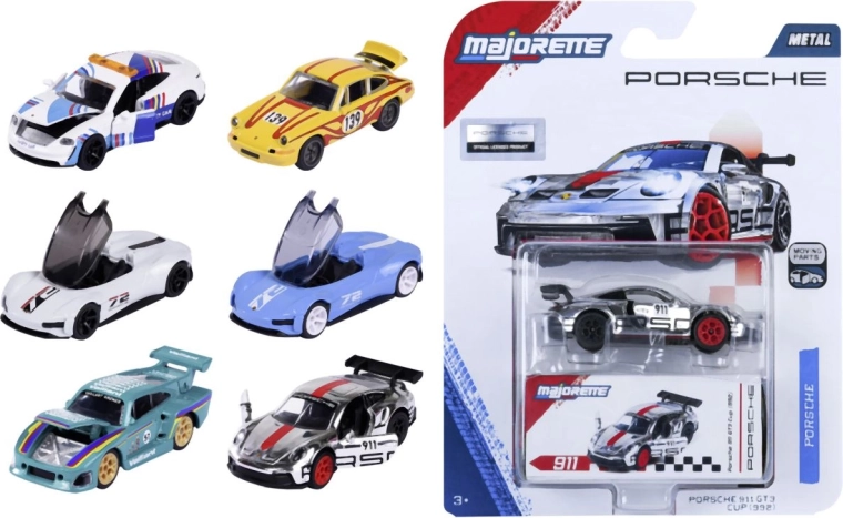 Auto in metallo Porsche Motorsport Deluxe - 1 pezzo