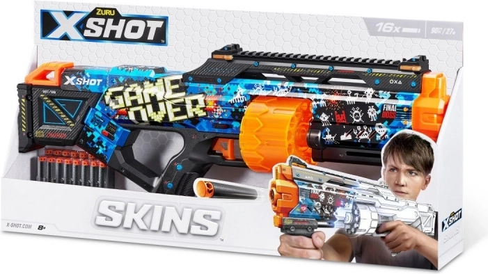 X-Shot Skins Blaster Game Over