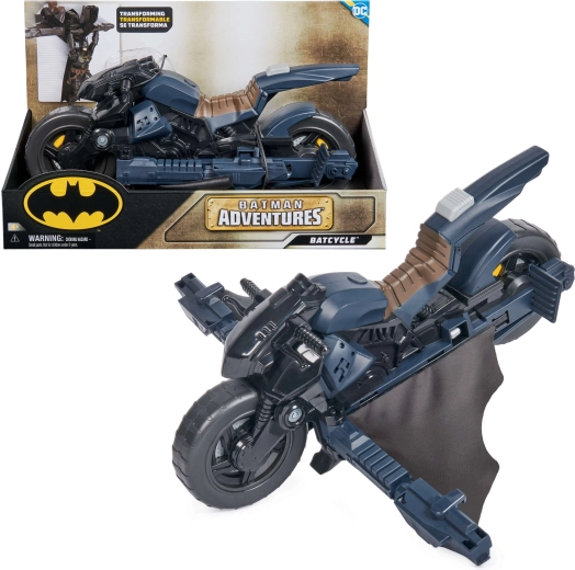 Batcycle – motocicletta trasformabile con ali per action figure DC COMICS 30 cm