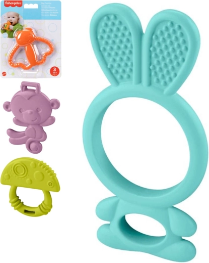 Massaggiagengive in silicone Fisher-Price per neonati - 1 pezzo