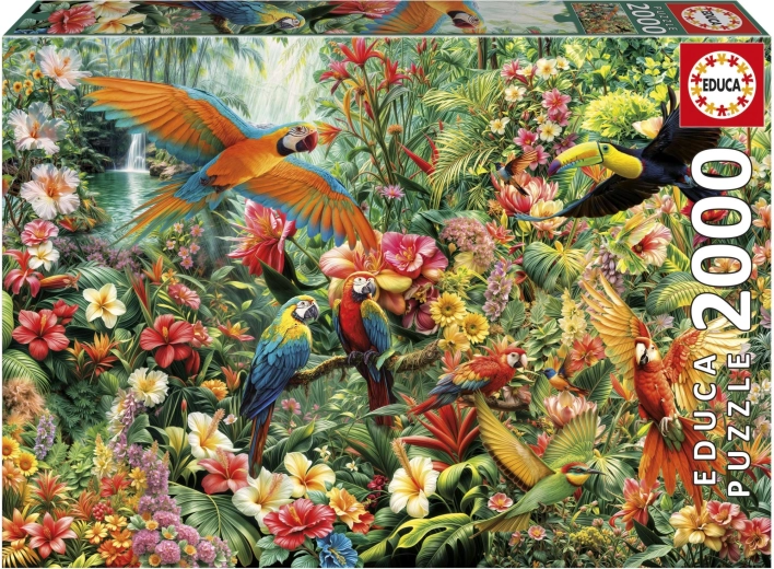 Puzzle Uccelli dell'Amazzonia 2000 pezzi EDUCA