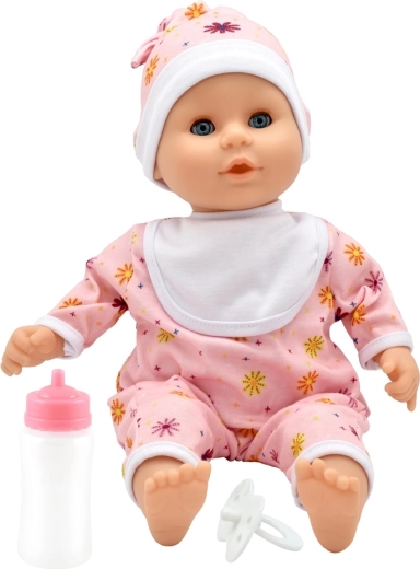 Bambola Dolls World Little Treasure rosa 38 cm