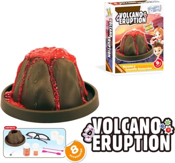 Eruzione vulcanica – kit educativo per vulcano domestico
