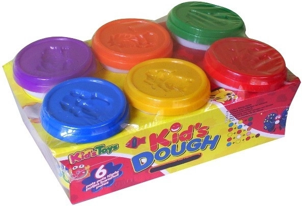 Pasta modellabile – set da 6 tubi grandi