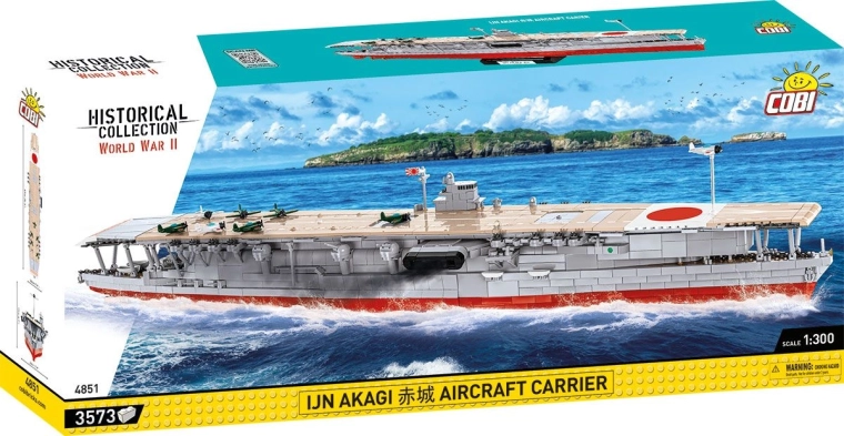 Cobi IJN Akagi portaerei 1:300 (3573 pezzi)