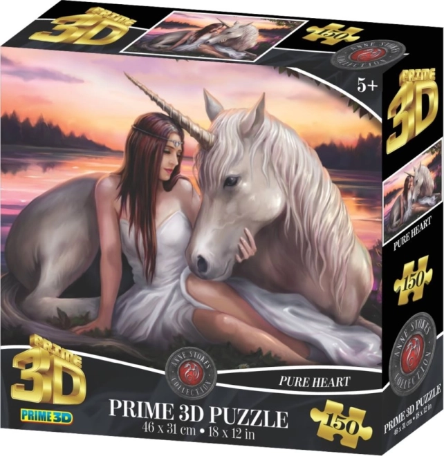 Prime puzzle 3D Cuore puro 150 pezzi