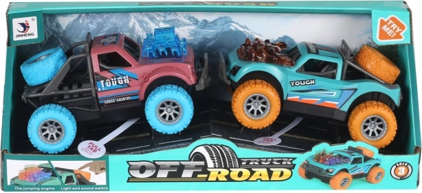 Auto con effetti luminosi e sonori