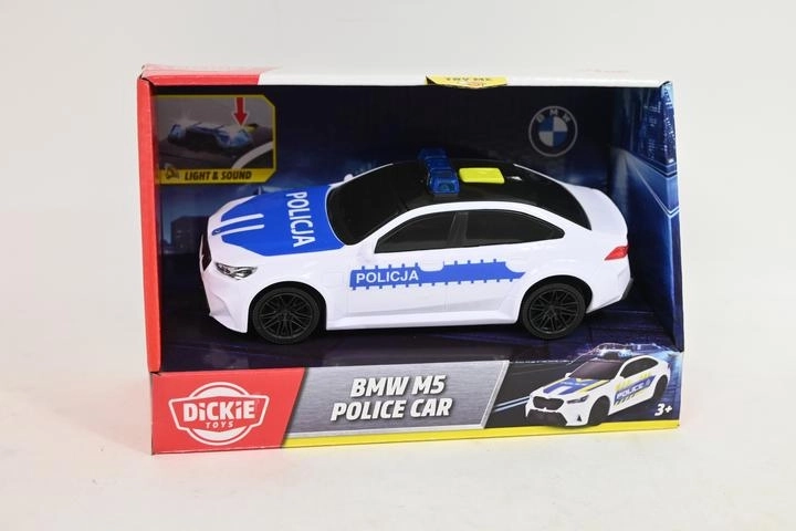 Dickie SOS auto della polizia BMW M3/M5 15 cm
