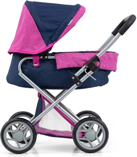 Carrozzina per bambole Milly Mally Alice Prestige Navy