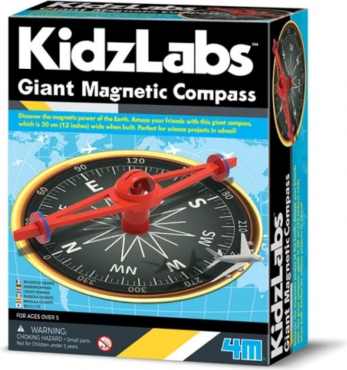 Bussola magnetica gigante per bambini 4M