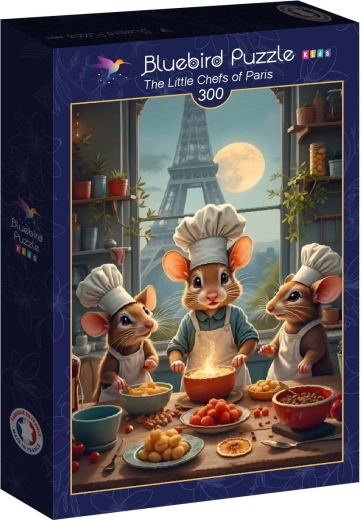 Puzzle Bluebird Piccoli cuochi di Parigi 300 pezzi