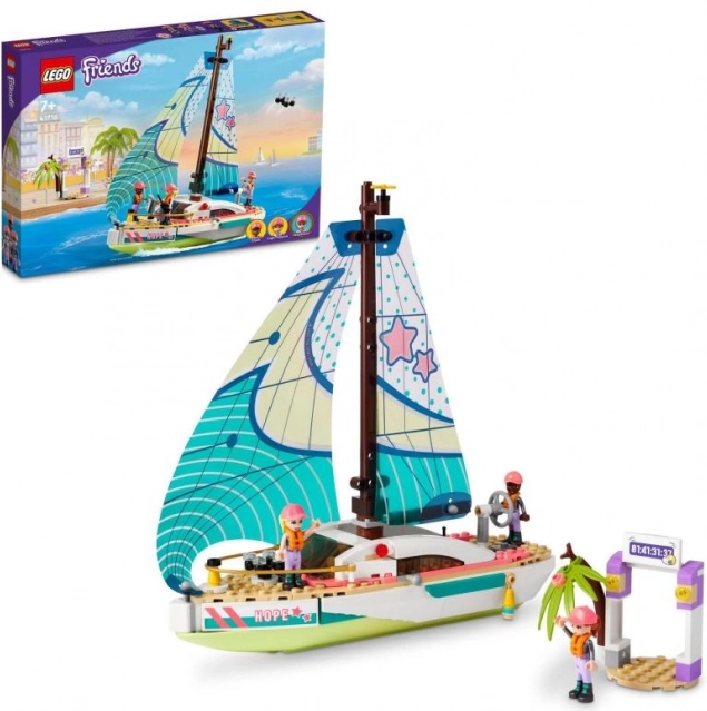 LEGO Friends Avventura in barca a vela di Stephanie (41716)