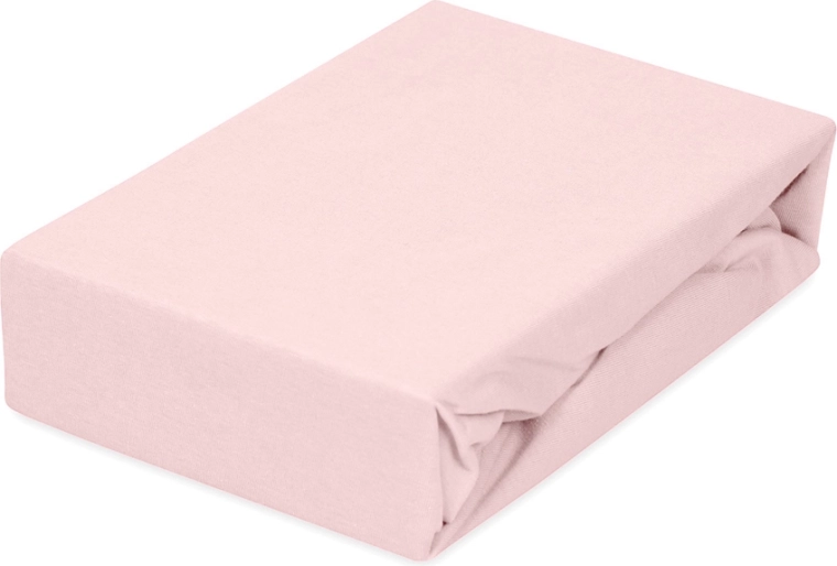 Lenzuolo jersey impermeabile per lettino 60 × 120 cm rosa BABYMATEX