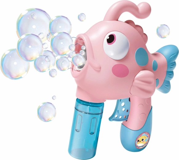 Soffiatore di bolle a forma di pesce 50 ml - 1 pezzo