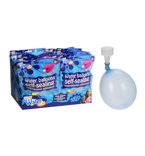 Palloncini d’acqua autochiudenti – riempimento rapido senza nodi, mix di colori (75 pz)