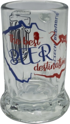 Mini boccale in vetro 40 ml – birra